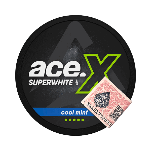 ACE X Cool Mint — Ледяная свежесть | Никотиновые подушечки без табака