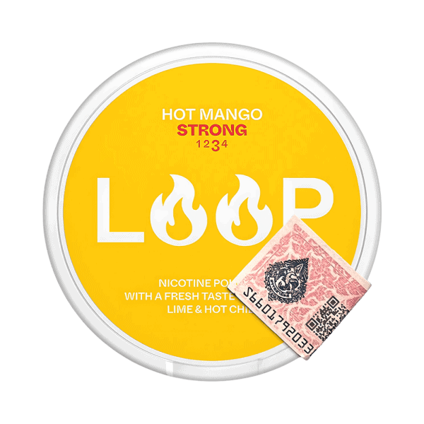 LOOP Hot Mango Strong — Никотиновые подушечки с манго и чили
