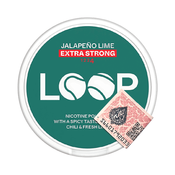 LOOP Jalapeno Lime Extra Strong — Острые никотиновые подушечки с лаймом