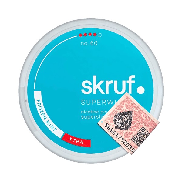 SKRUF SUPER WHITE #4 FRESH — Замороженная мята | Доставка по Таиланду