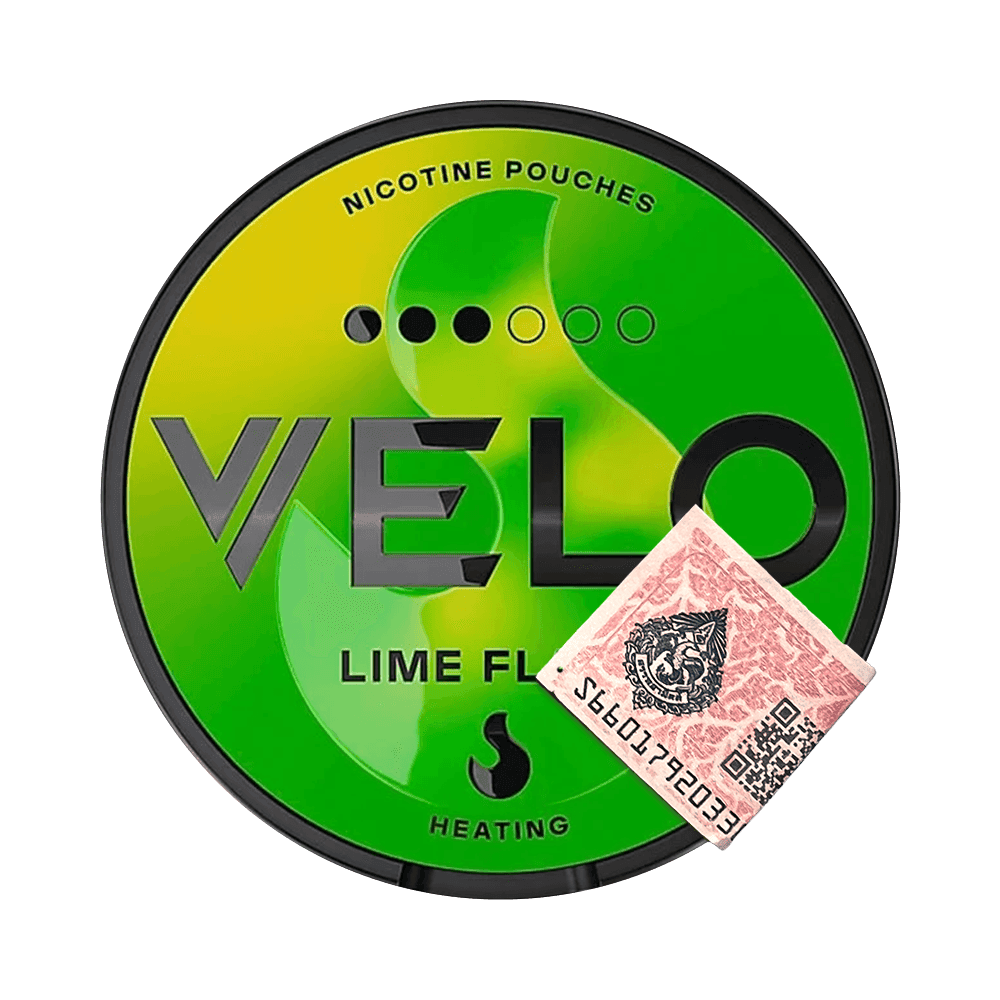 VELO Lime Flame — Лайм и тепло | Никотиновые подушечки без табака