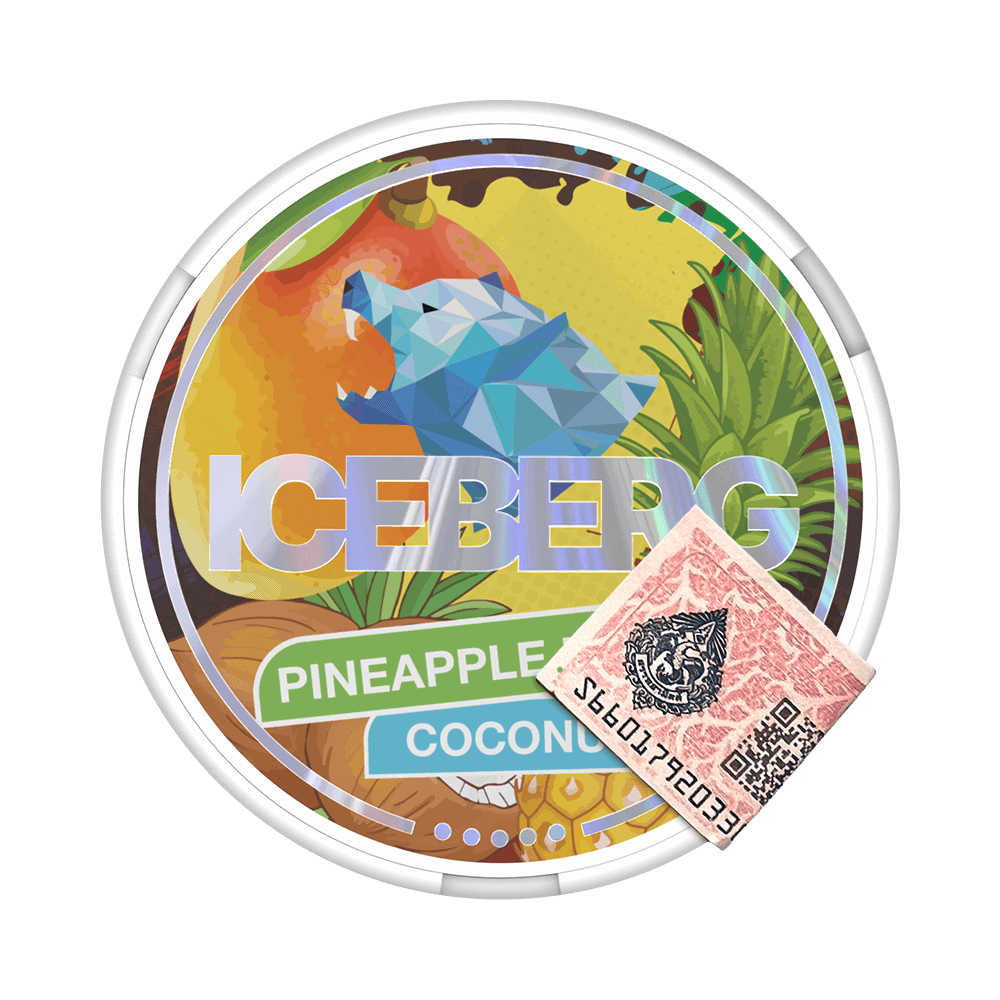 ICEBERG Pineapple Mango Coconut – Tropical Fruit Pouches