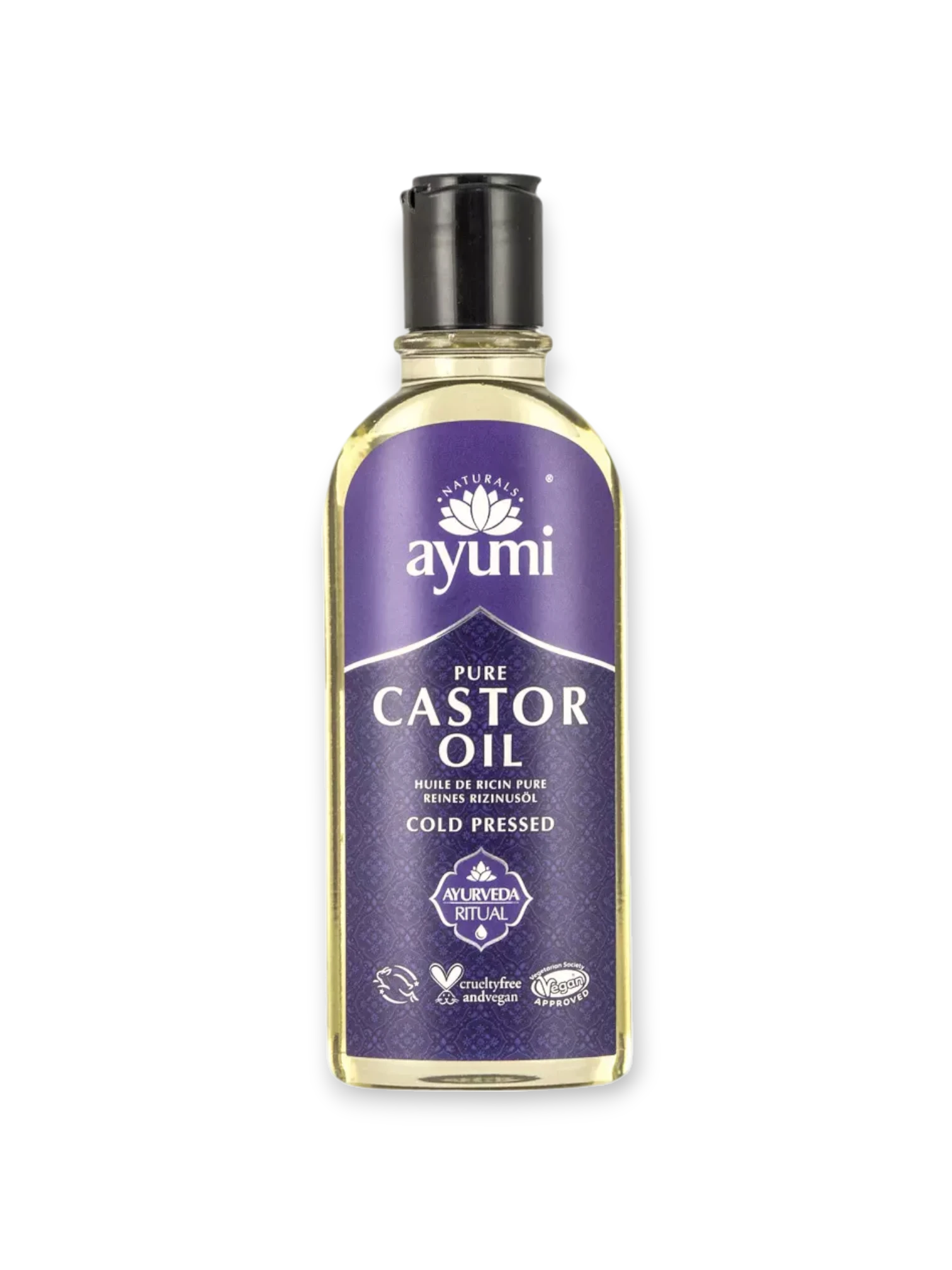 Чисто рициново масло 150 мл Ayumi naturals