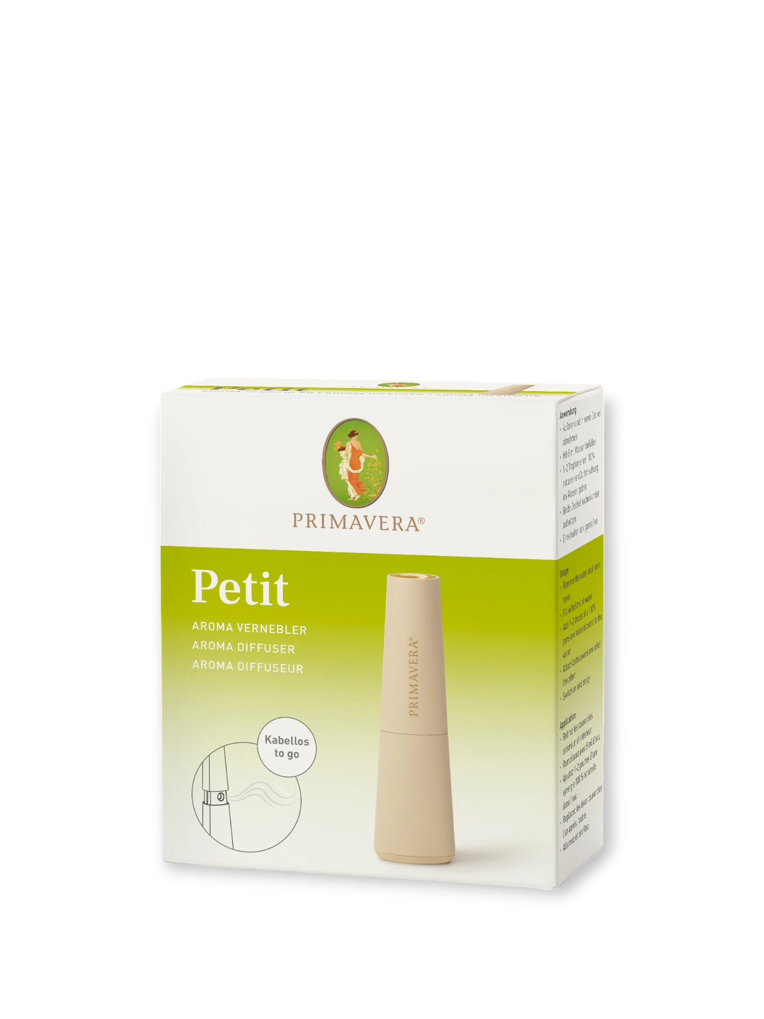 Безжичен мини арома дифузер Petit Primavera в кутия