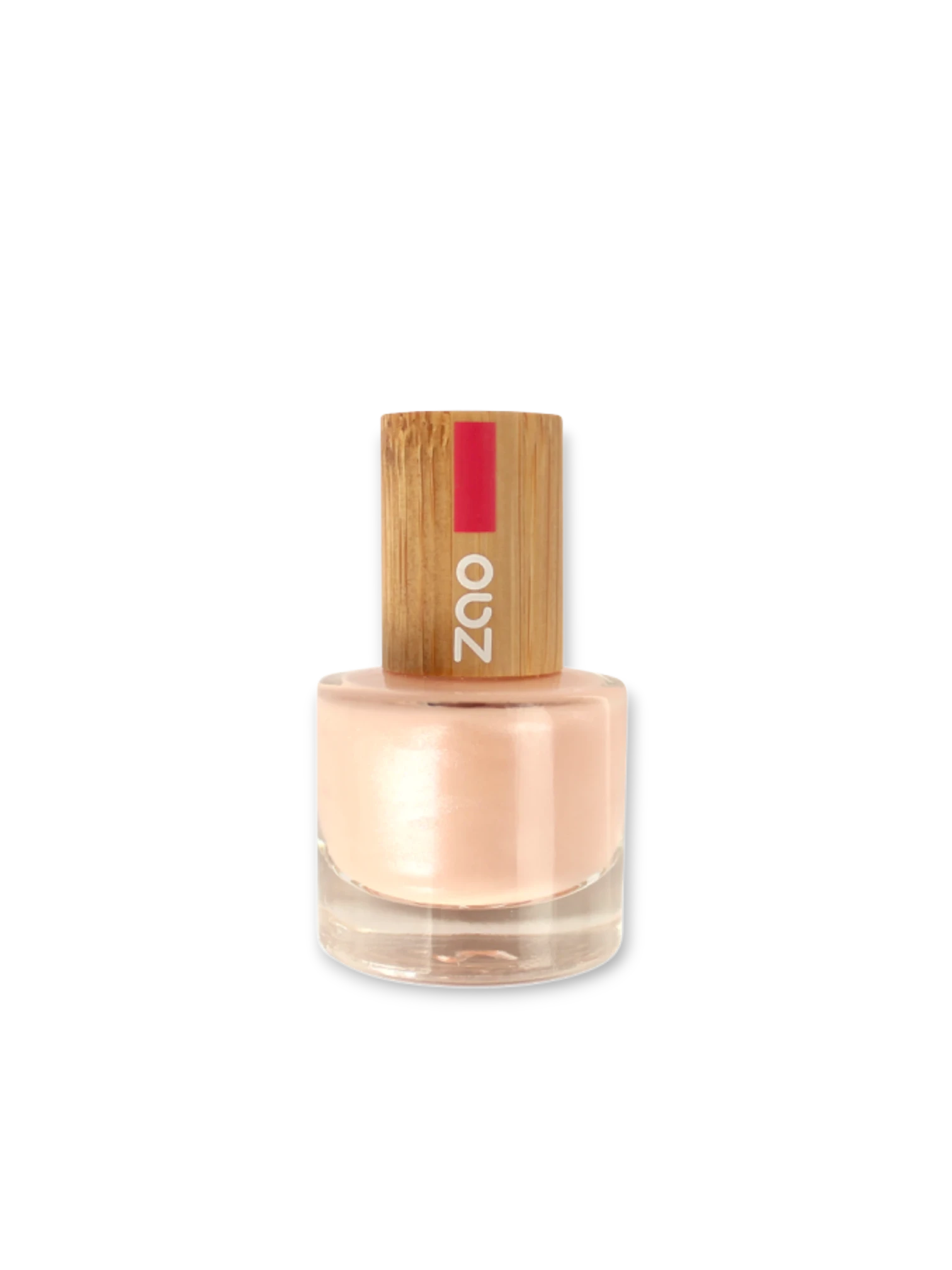 ZAO Organic Натурален лак за нокти ballerina pink 672