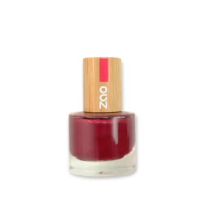 ZAO Organic Натурален лак за нокти Pearly red 674