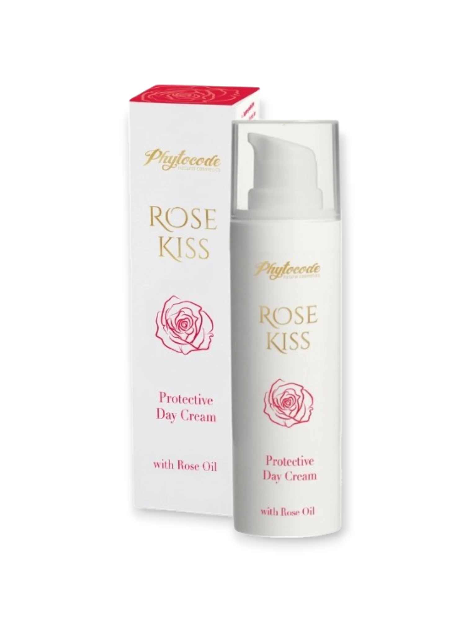 Защитен дневен крем за лице, 30 мл, Rose Kiss