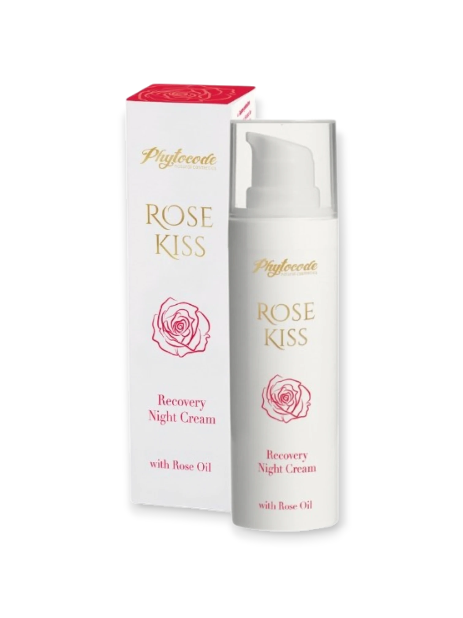 Възстановяващ нощен крем за лице, 30 мл, Rose Kiss
