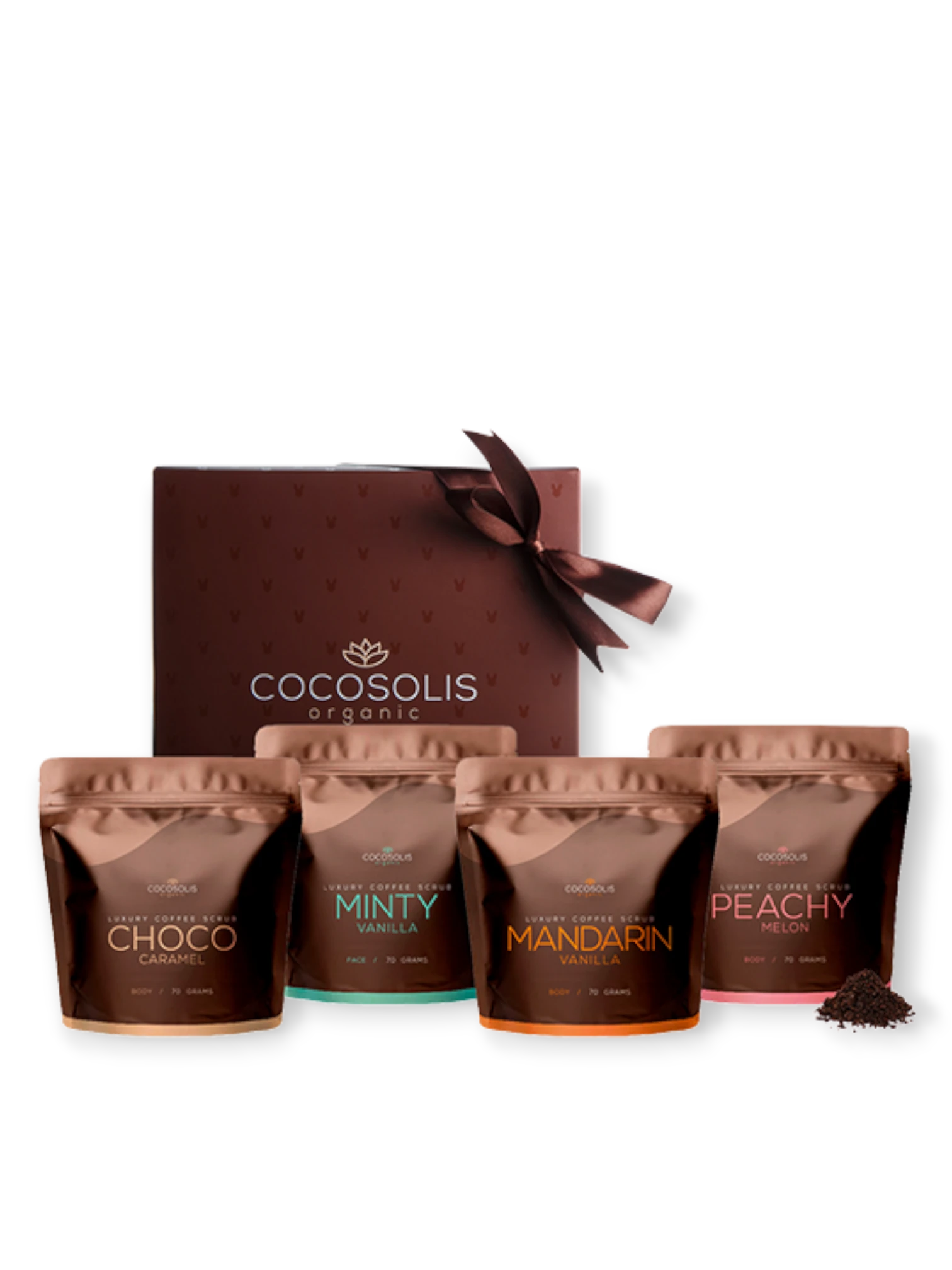 COCOSOLIS LUXURY Coffee Scrub Box