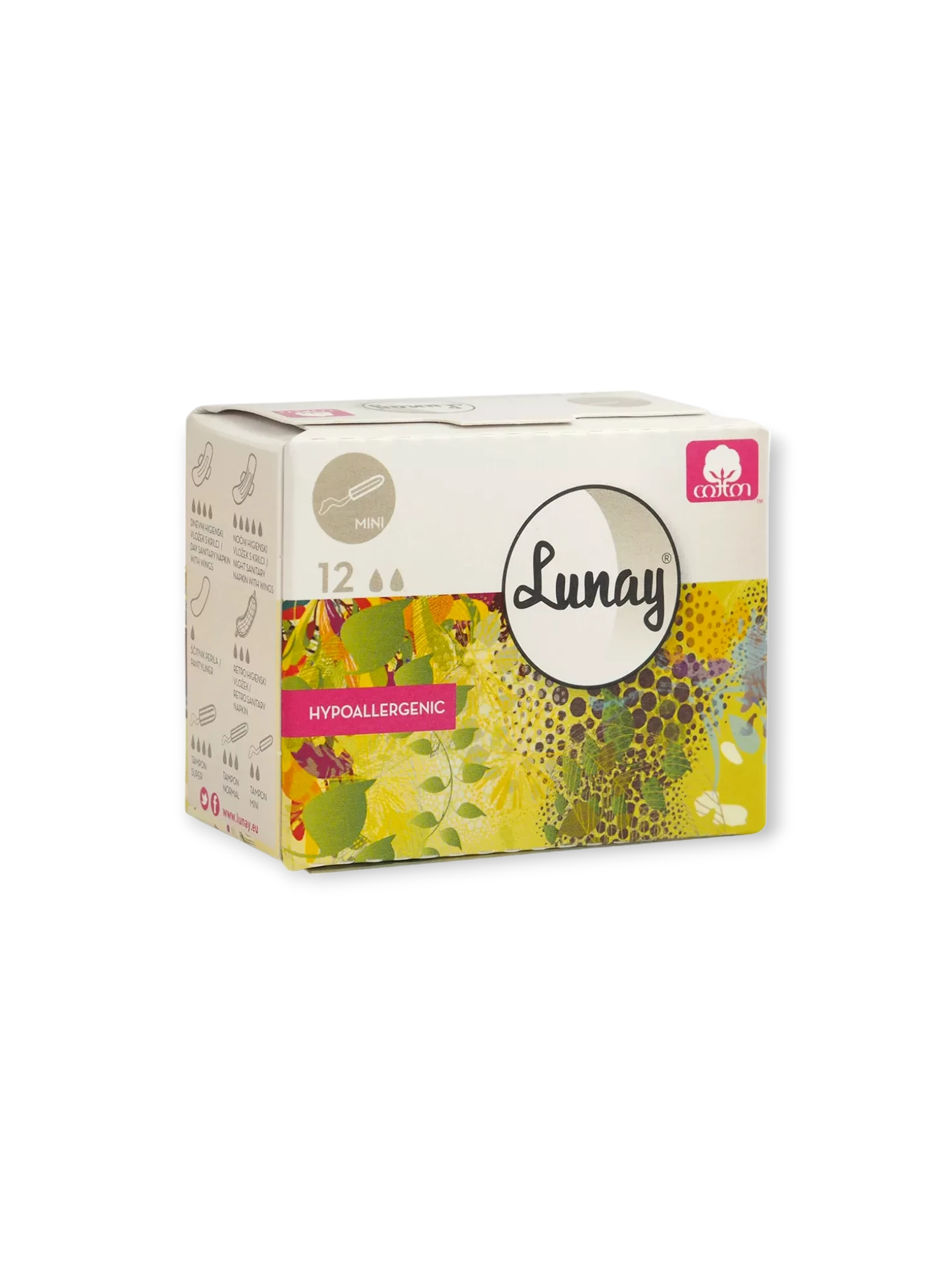 Тампони мини - 12 бр. LUNAY