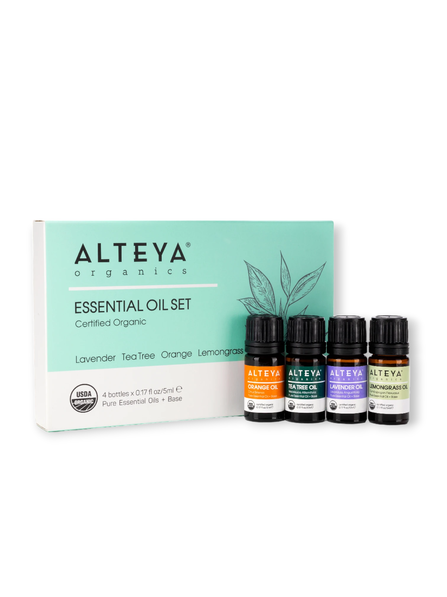 Био сет от 4 бр. масла Признатeлност, Alteya Organics