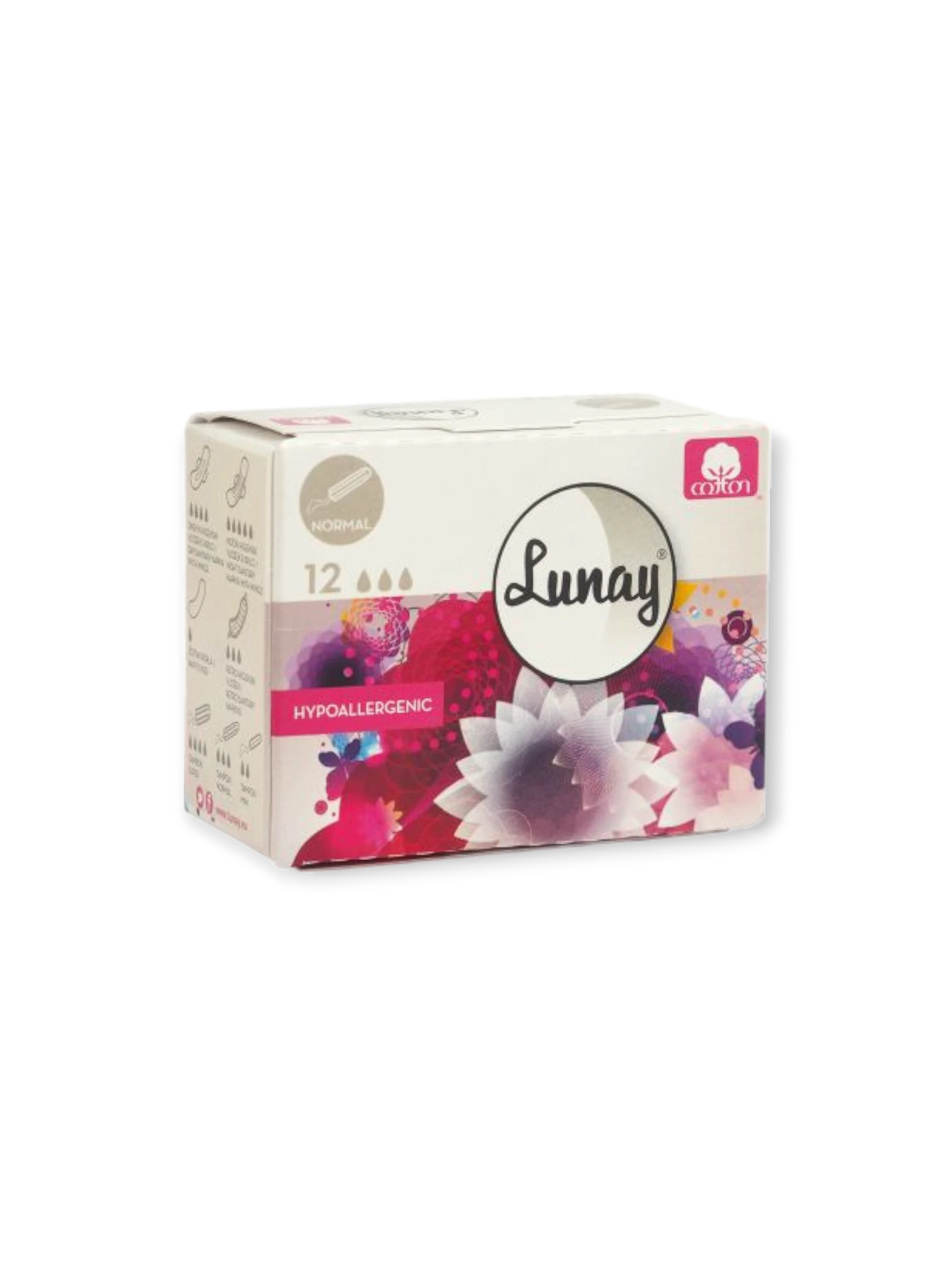 Тампони нормал - 12 бр. LUNAY