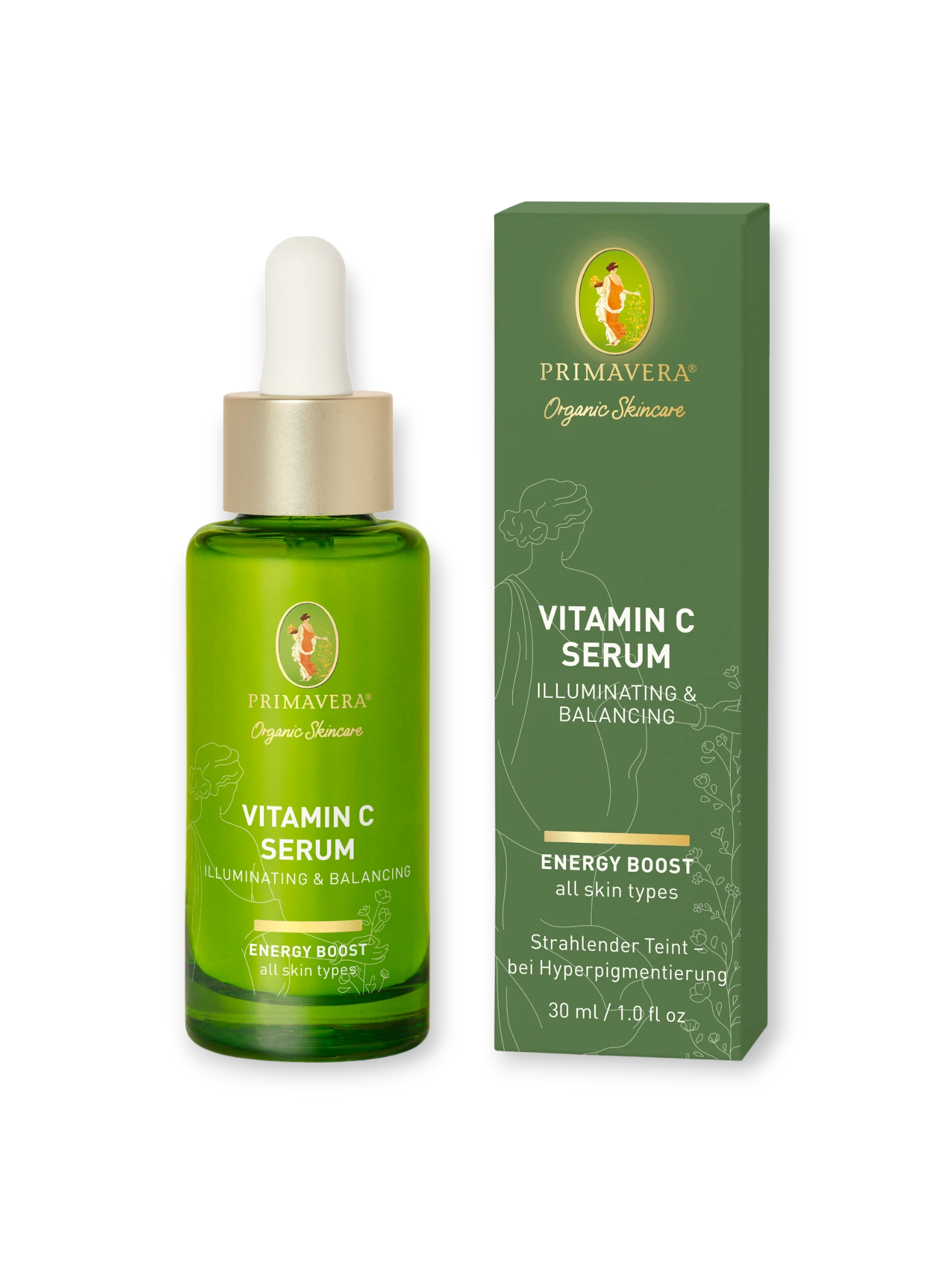 27710 Vitamin C Serum Illuminating Balancing with package