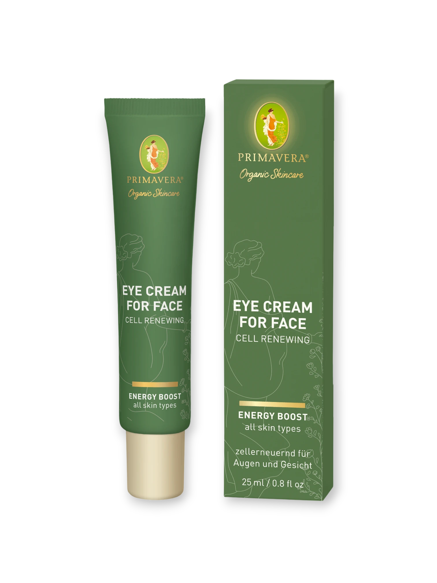 27720 Eye Cream for Face Cell Renewing with package