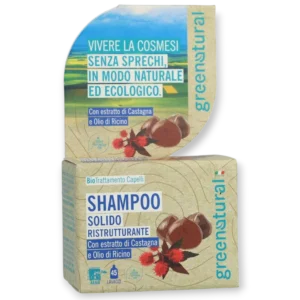 Твърд възстановяващ шампоан, 55 г Greenatural