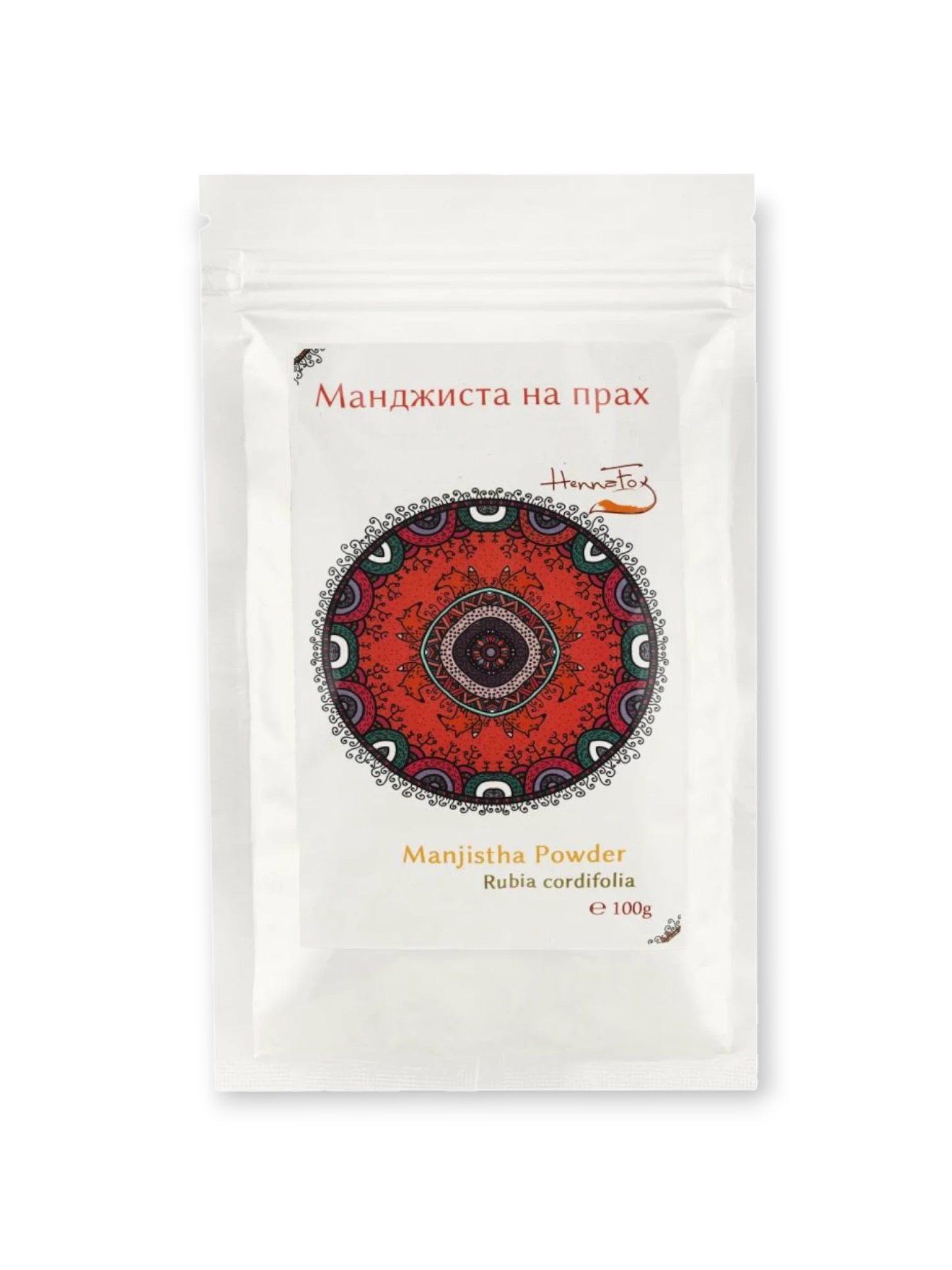 Манджиста на прах 100 г HennaFox
