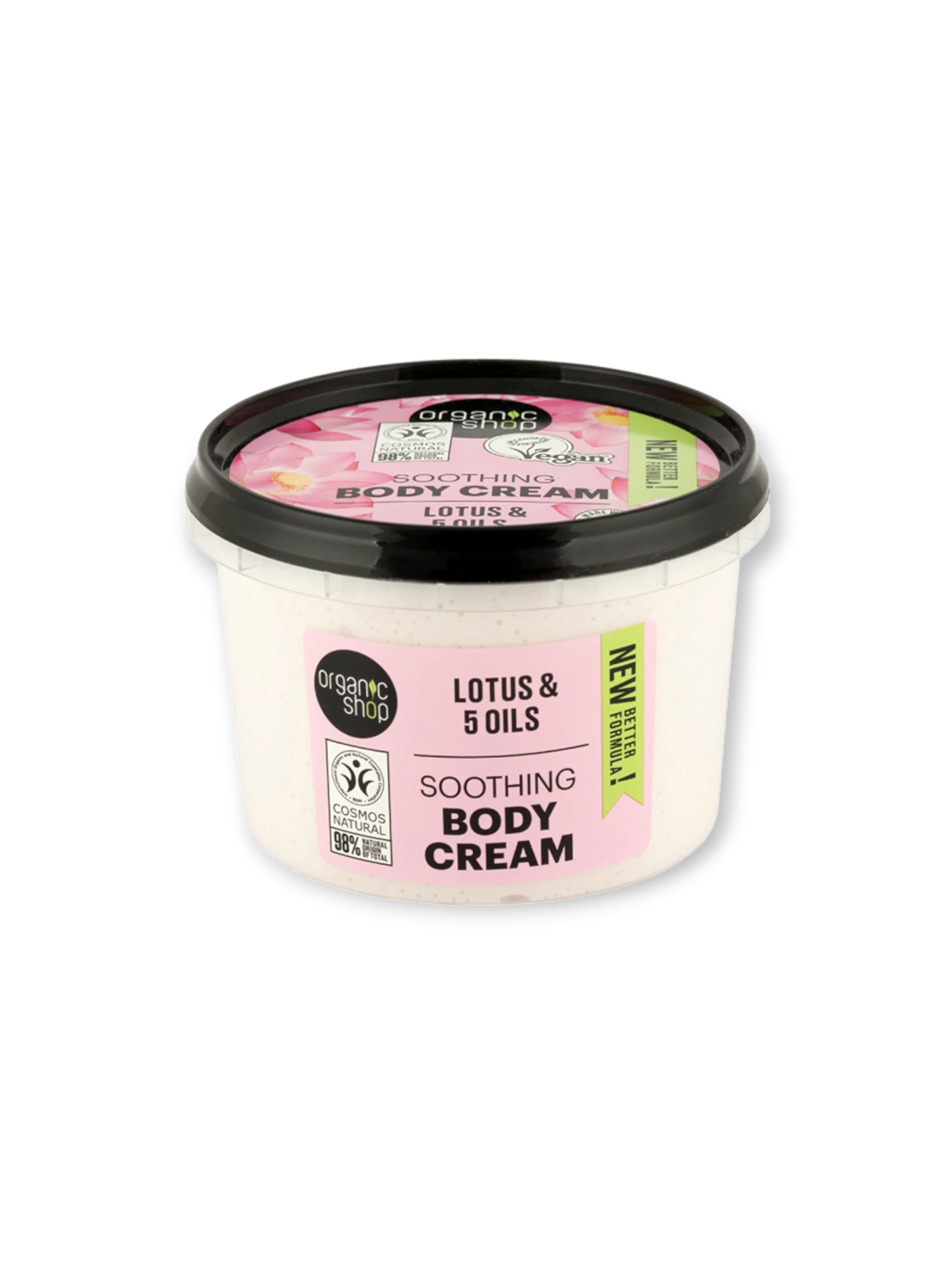Крем за тяло Индийски Лотос 250 мл Organic Shop
