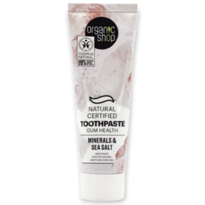 Паста за зъби с минерали и морска сол Organic Shop, 100 г