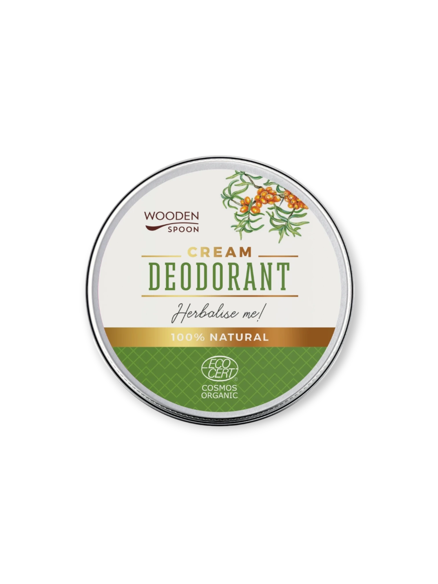 Крем дезодорант Herbalise me, 60 мл Wooden Spoon