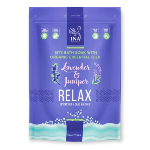 Relax Соли за вана InaEssentials с Лавандула и Хвойна за Хармония и спокойствие