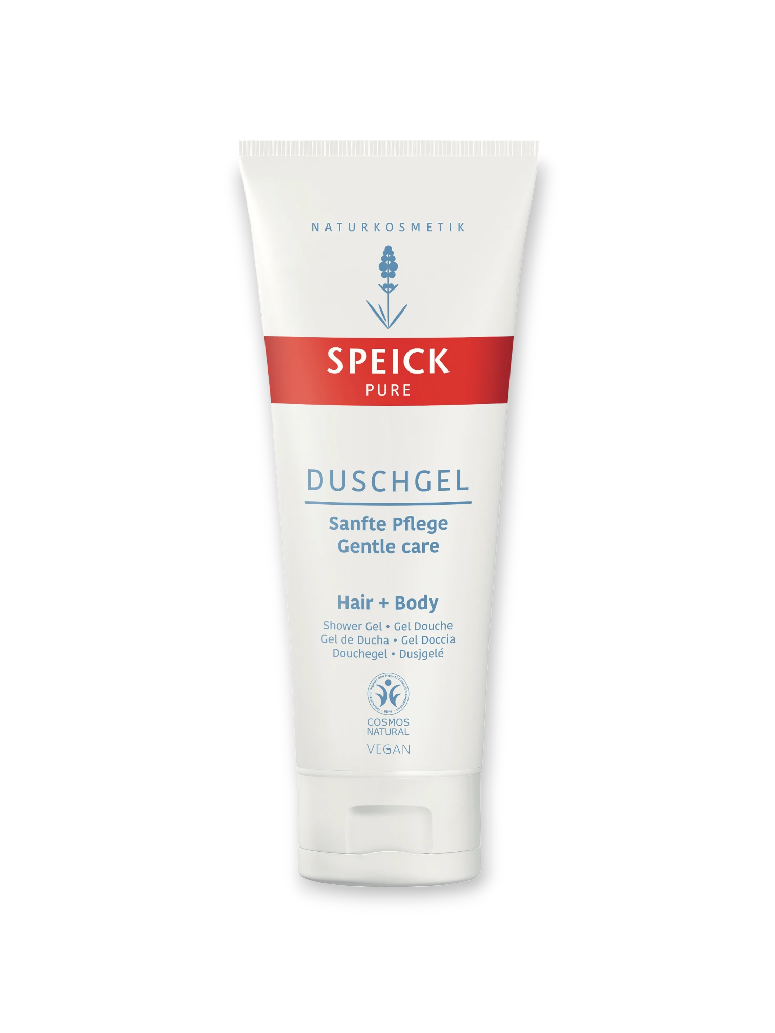 Душ-Гел за коса и тяло, Speick Pure, 200 мл