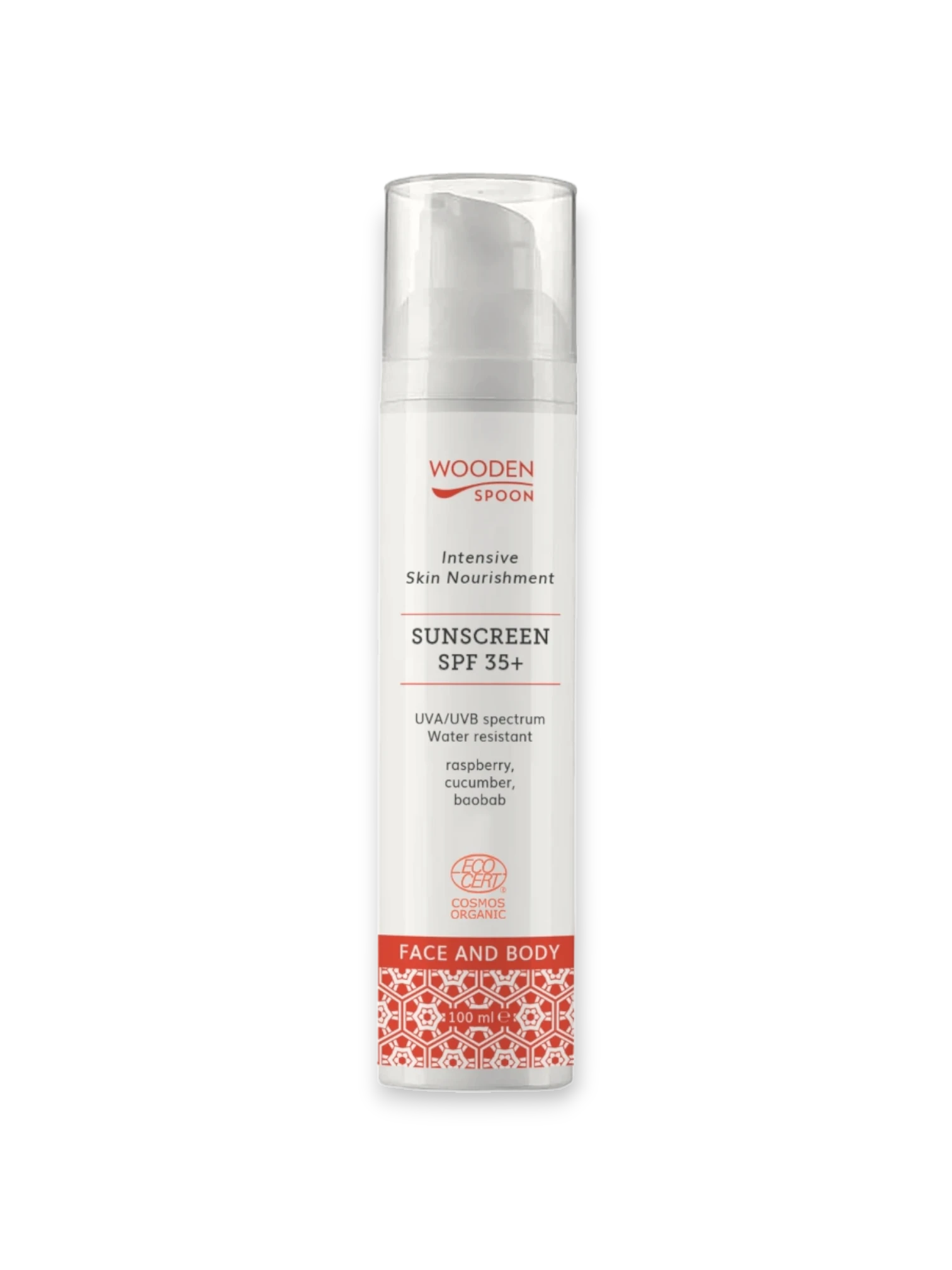Wooden Spoon Слънцезащитен лосион за възрастни, SPF 35+ 100 мл