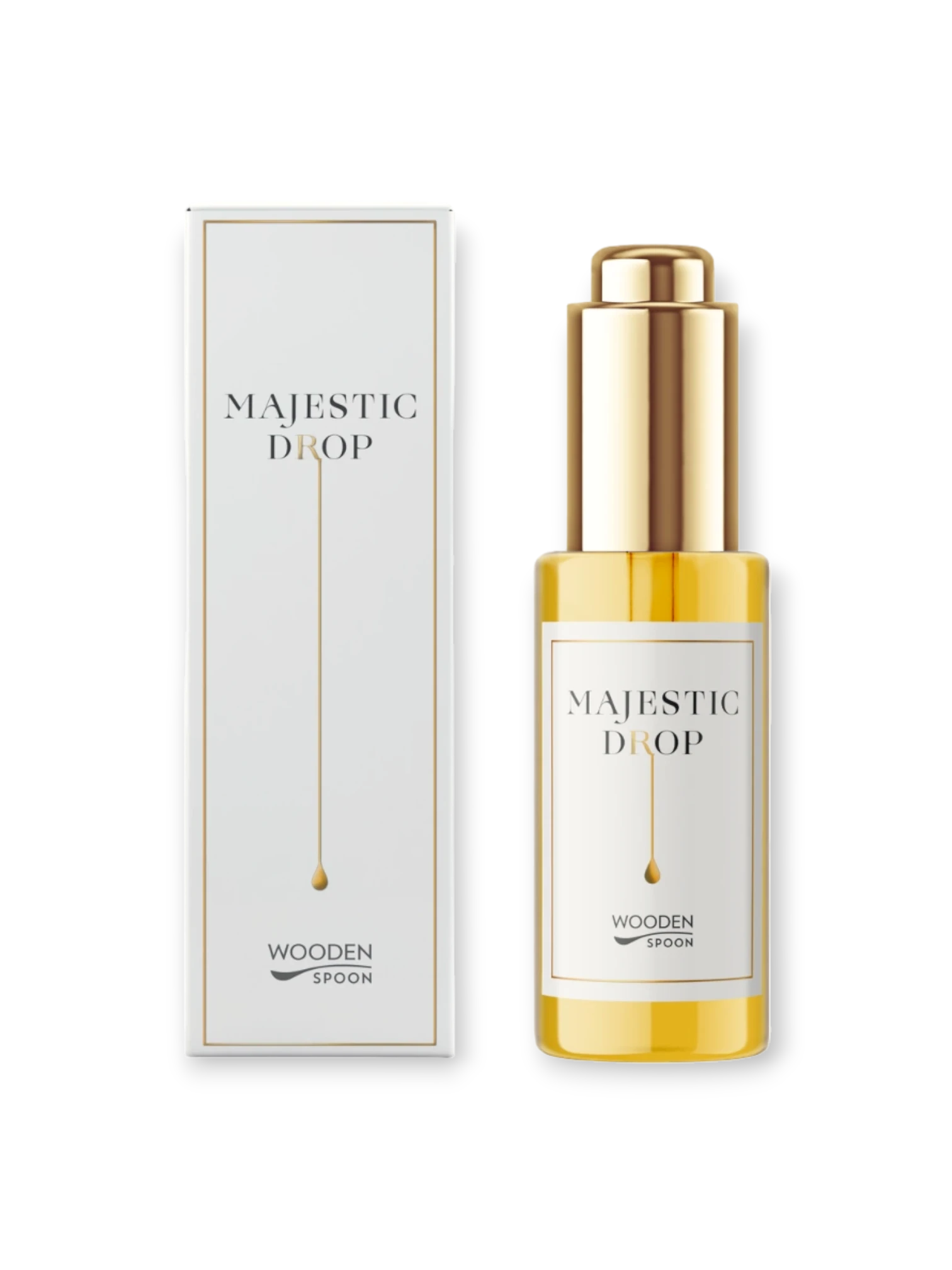 Луксозен нощен еликсир за лице Majestic drop, 30 мл Wooden Spoon