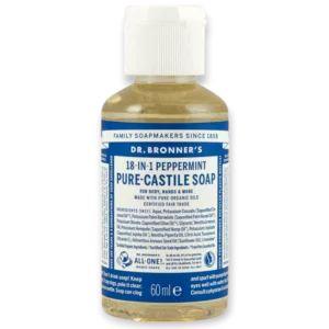 Кастилски сапун Мента - 60/236/475 мл Dr.Bronner`s