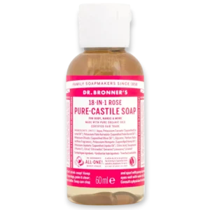 Кастилски сапун - Роза 60/236/475 мл Dr.Bronner`s