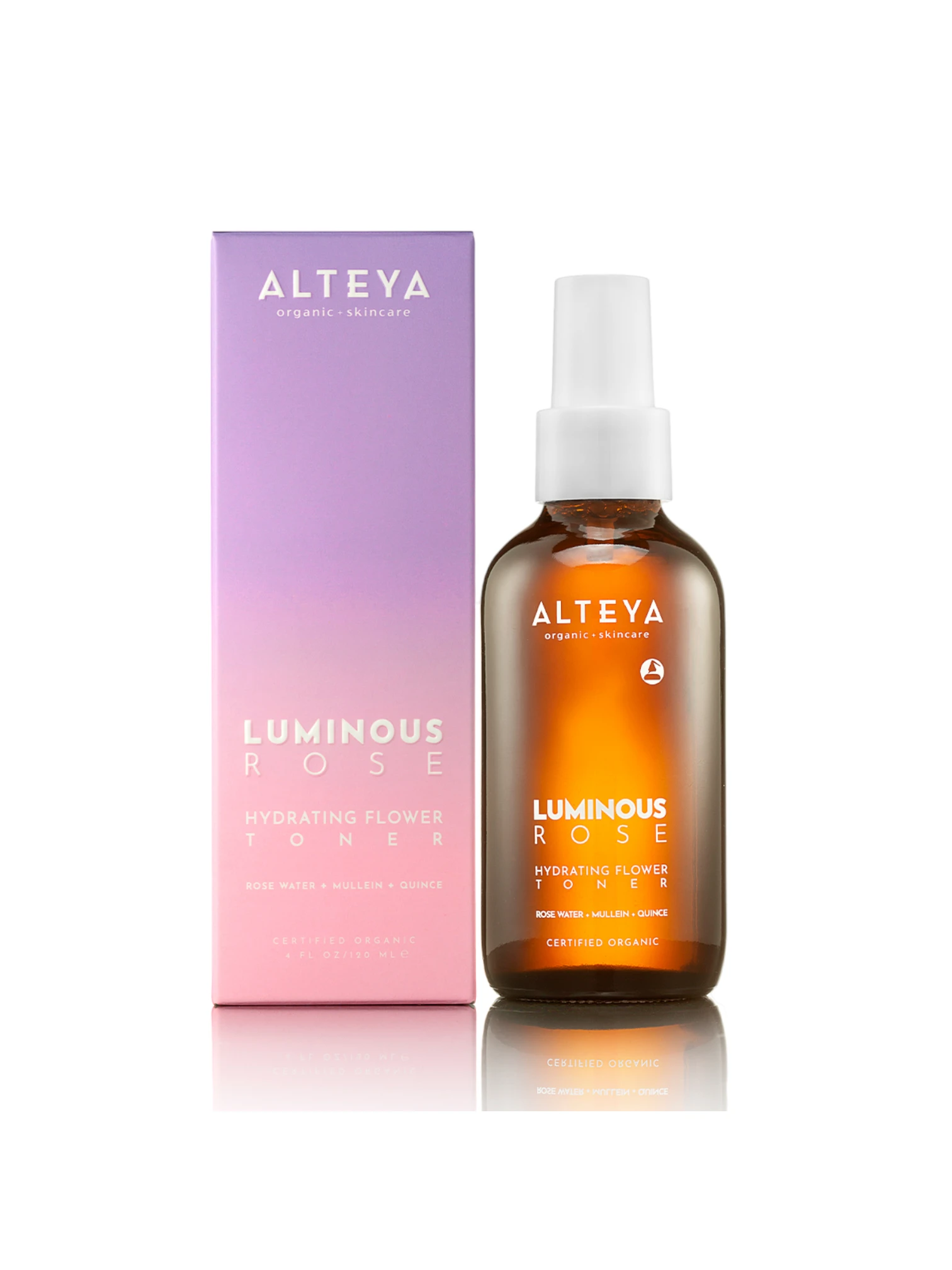 Био овлажняващ тоник за лице Luminous Rose