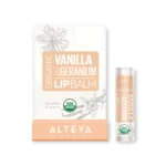 Био балсам за устни Ванилия и Гераниум 5 г Alteya Organics