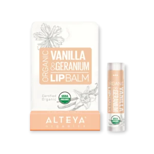 Био балсам за устни Ванилия и Гераниум 5 г Alteya Organics