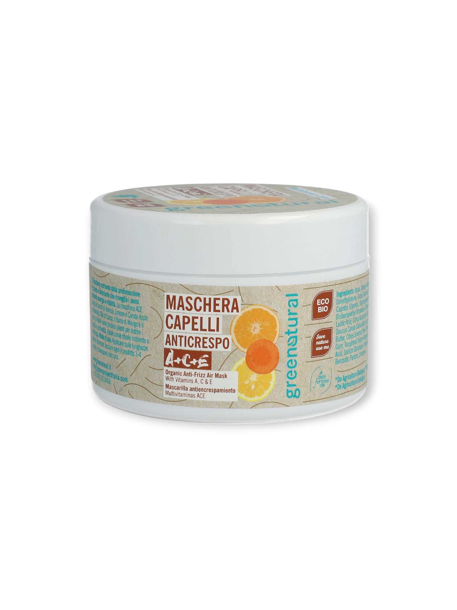 Маска за коса Мултивитамини A+C+E 200 мл Greenatural