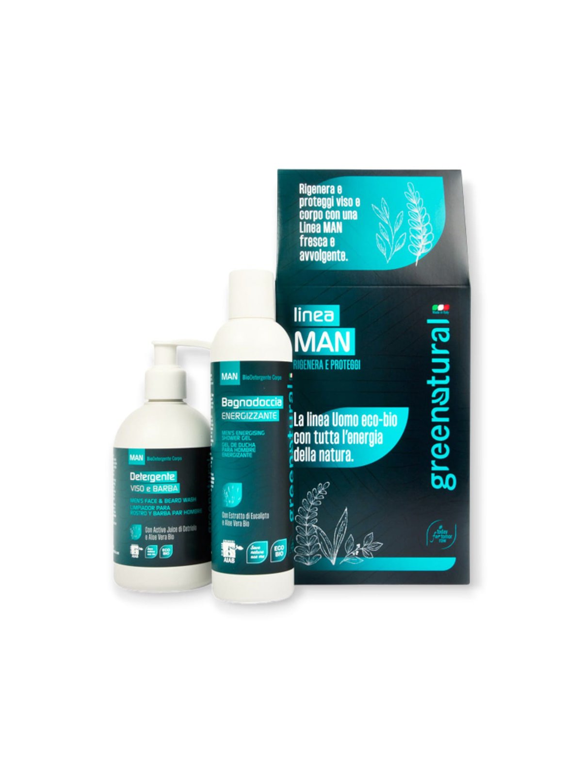 XMAS BOX комплект за мъже Revitalizing Greenatural