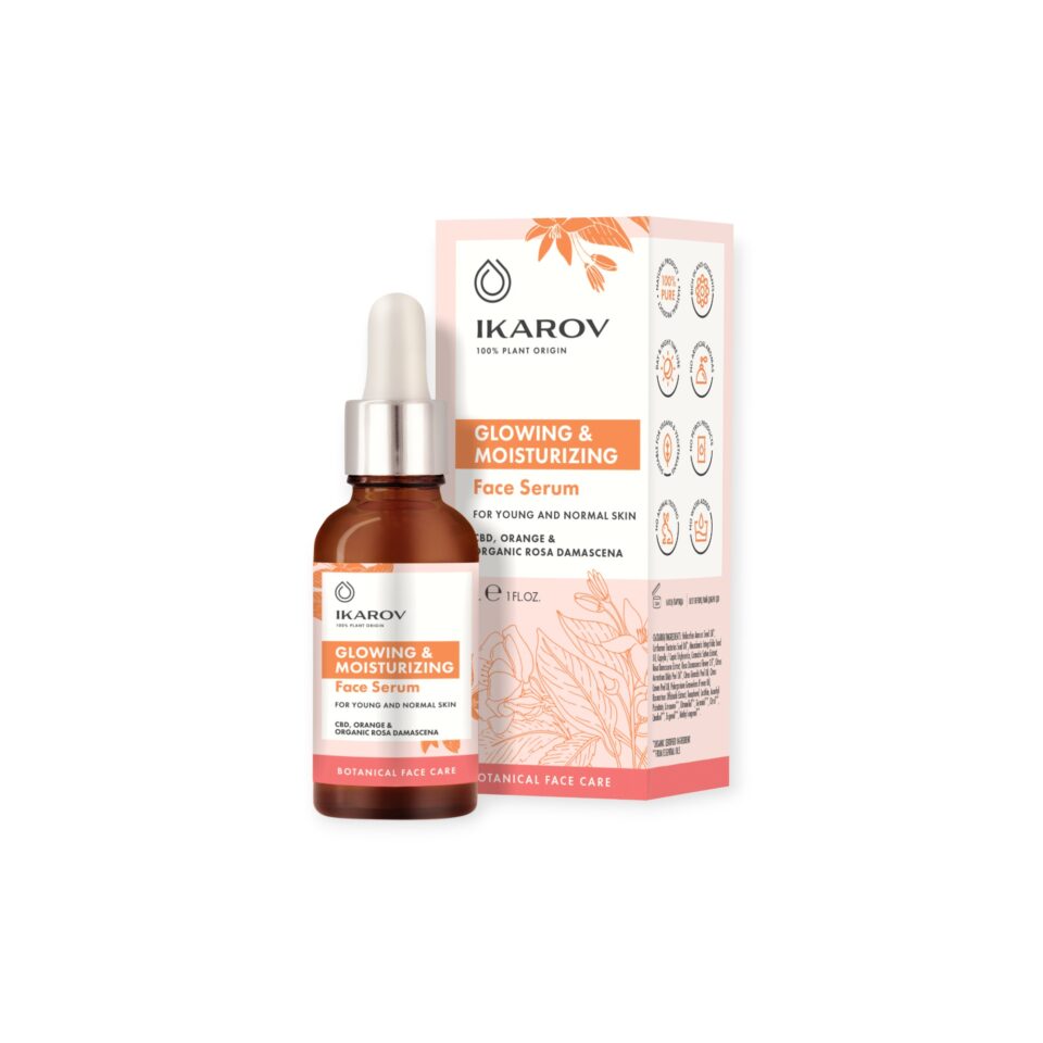 Озаряващ серум за лице, 30 ml Ikarov