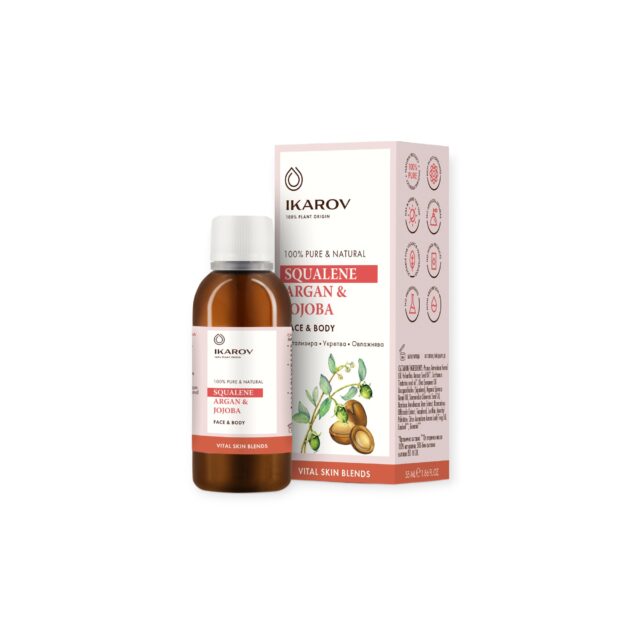 Squalene Argan Jojoba oil Ikarov