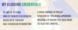 Darren Rowse's credentials