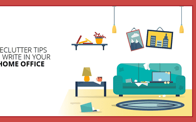 Writing in a Clutter Hole? How to Clear Space for Your Home Office