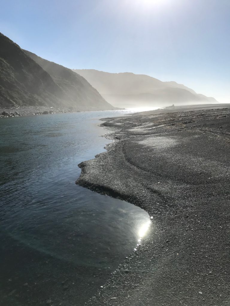 Mattole campground lagoon