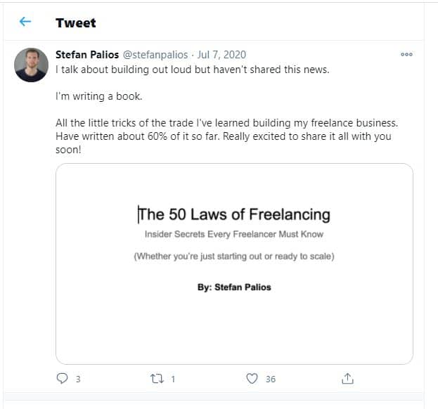 Self-Publishing Twitter