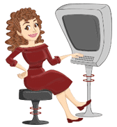 Cartoon of Carol Tice