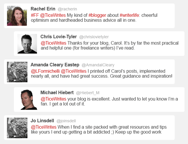 Make a Living Writing Tweetermonials