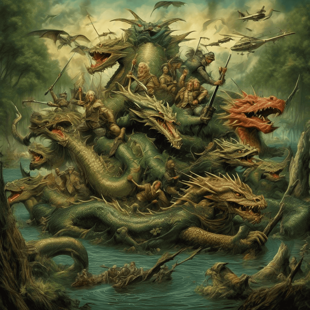 Dragonslayers: Six Presidents and Their War with the Swamp by Larry Schweikart