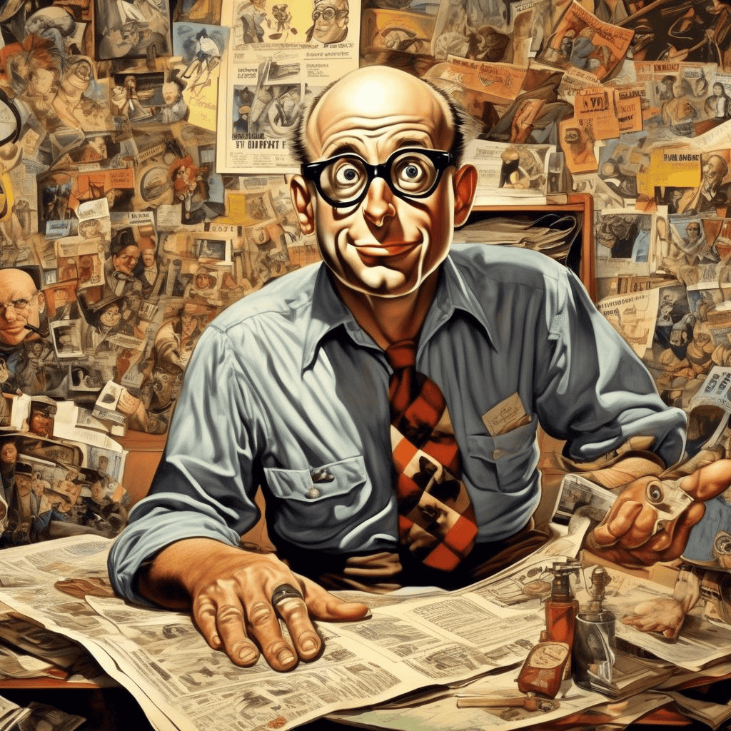 Harvey Kurtzman: The Man Who Created Mad and Revolutionized Humor i by Bill Schelly