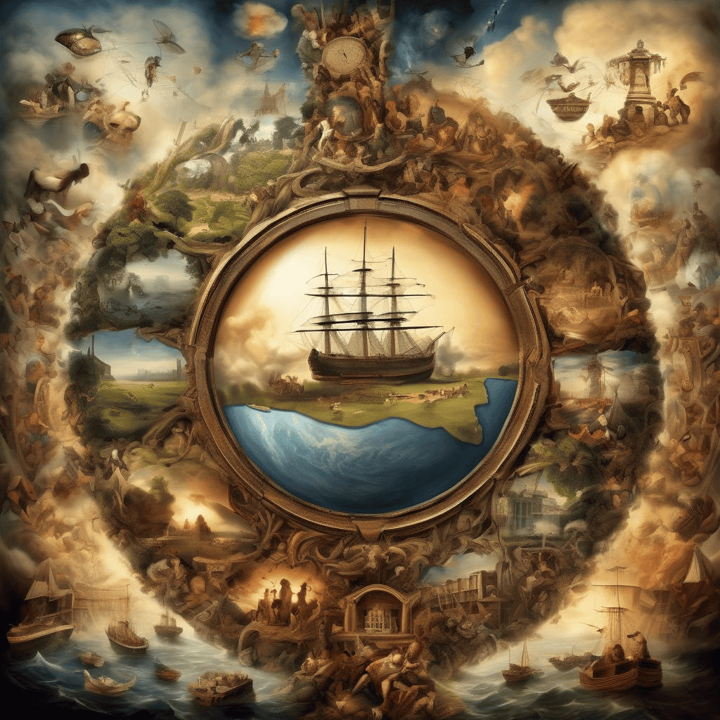 A New World: An Epic of Colonial America by Arthur Quinn