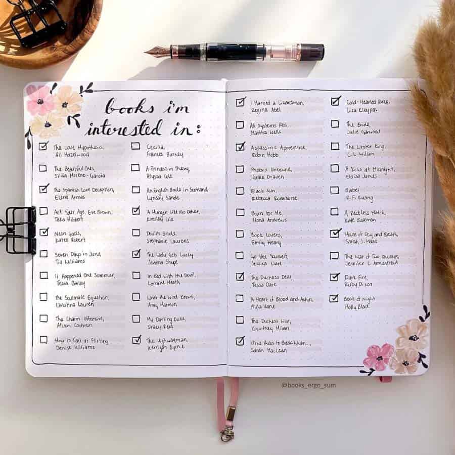 19 Reading Journal Page Ideas For Book Lovers Masha Plans
