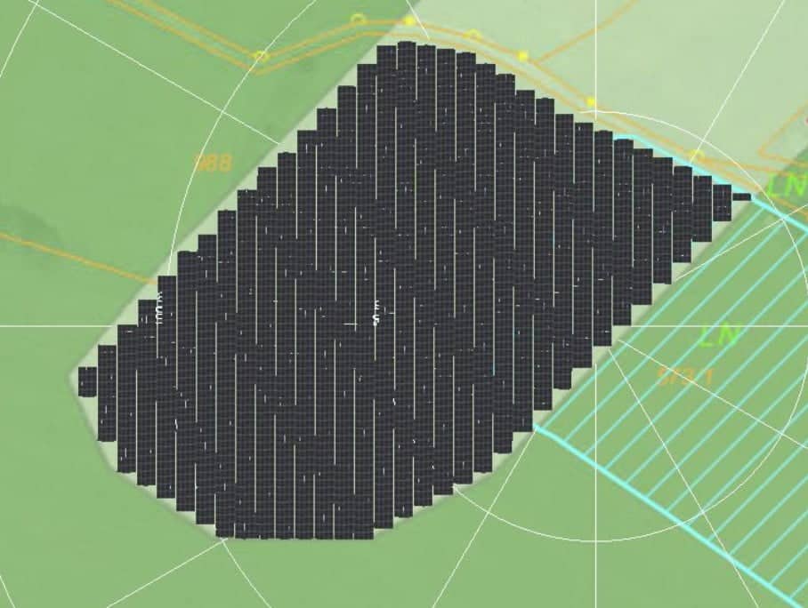 Photovoltaik-Freiflächenanlage 2.200 kWp