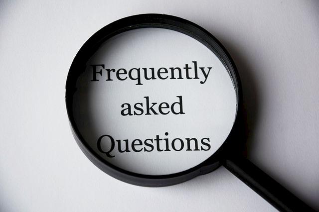FAQ frequently asked questions