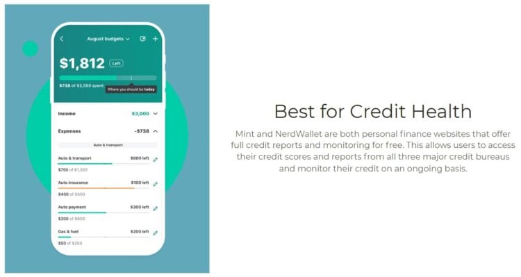 Nerdwallet best for monitoring your credit health