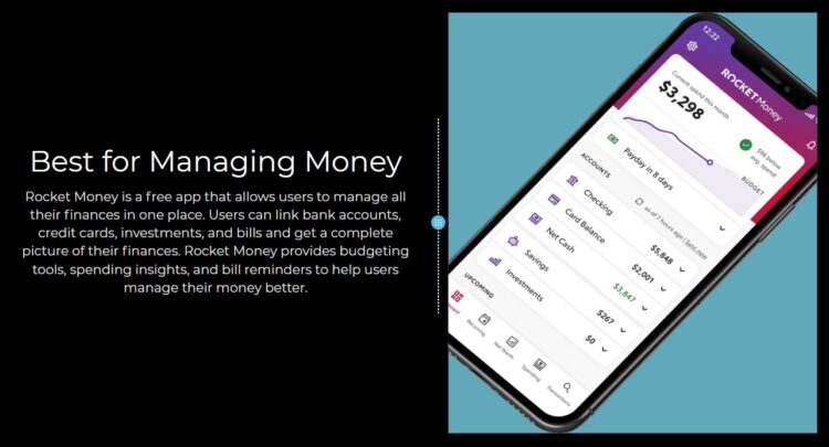 Rocket Money is Best For Managing Your Money and Investments